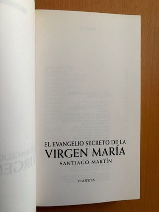 “El Evangelio Secreto Virgen Maria” S. Martin
