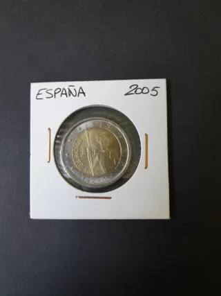 Moneda 2 Euros España 2005 Conmemorativa