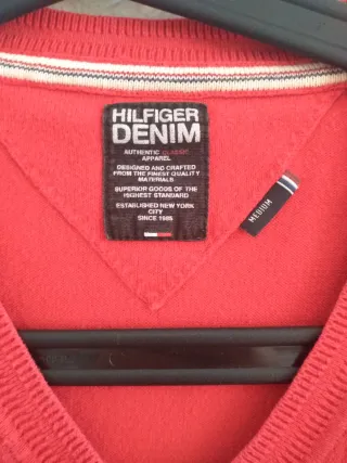 Jersey Tommy Hilfiger Rojo V-Neck