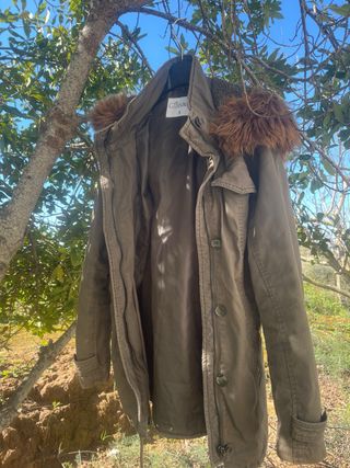 Parka Glissade verde oliva taglia S