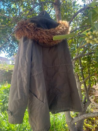 Parka Glissade verde oliva taglia S