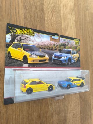Hot Wheels 2 Pack Honda Civic