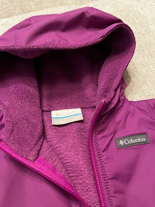 Chaqueta Columbia Bebé Morada