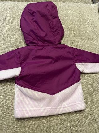 Chaqueta Columbia Bebé Morada
