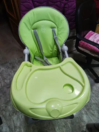 Trona de bebé verde
