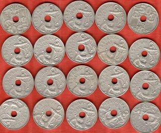 20 Monedas 50 Céntimos España 1963*64  Ancla