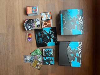 Pokémon ETB Luce Nera e Fuoco Bianco APERTI