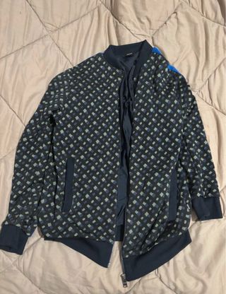 Casaco Boss Preto e Azul