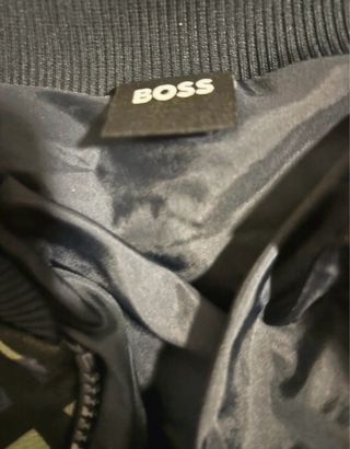 Casaco Boss Preto e Azul