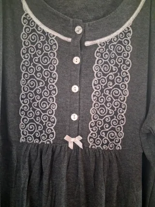 Pijama Lohe Gris Marengo 2 Piezas