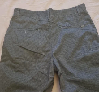 Volcom Frickin Stripe Shorts Cinza