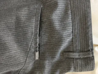 Volcom Frickin Stripe Shorts Cinza