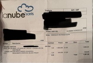 Sofá chaise longue gris con arcón