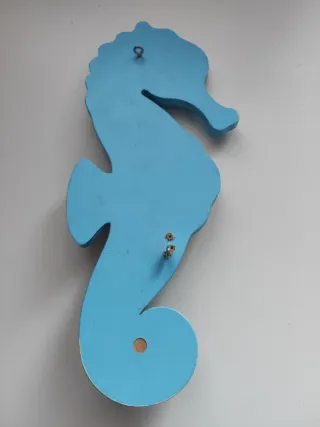 Colgador infantil de caballito de mar