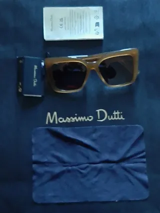 Gafas de sol Massimo Dutti Beige/Marrón