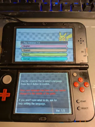 Pokemon Y Nintendo 3DS