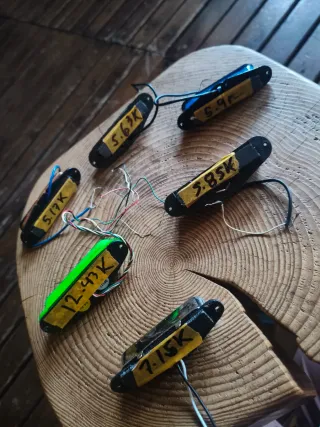 Pack Pastillas Stratocaster + Telecaster