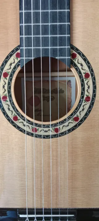 Preziosa chitarra Modesto Malla modello 'Manuela'