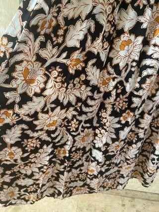 Vestido Mango Estampado Floral Talla M