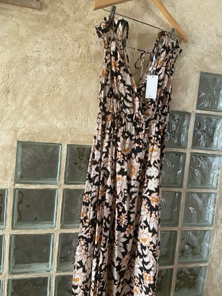 Vestido Mango Estampado Floral Talla M