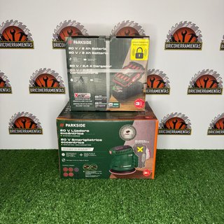 Lijadora excéntrica Parkside 20V