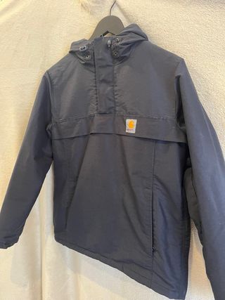 Anorak Carhartt impermeable azul marino Talla XS