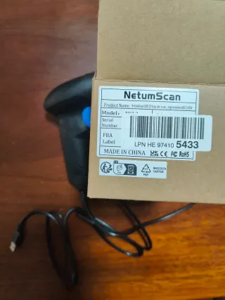 Pistola Scanner Codici a Barre NetumScan