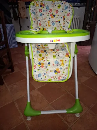 Trona de bebé verde