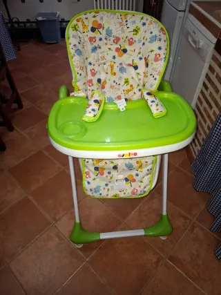 Trona de bebé verde