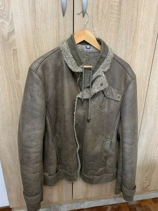 Chaqueta Adolfo Dominguez Piel Sintética Talla M-L