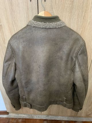 Chaqueta Adolfo Dominguez Piel Sintética Talla M-L