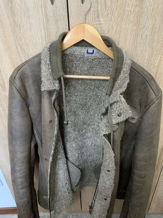 Chaqueta Adolfo Dominguez Piel Sintética Talla M-L