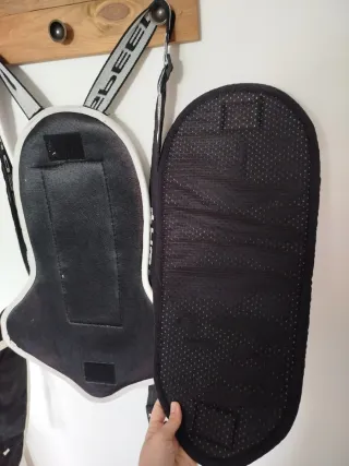 Espaldera protectora moto