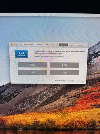 iMac 2011 Apple Plata