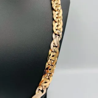 Cadena Cartier Infinito 16mm 18K Oro y Plata