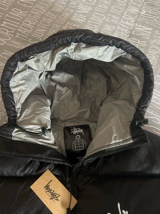 Chaqueta Stussy Puffer Negra Talla M