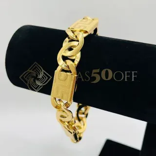 Pulsera Cartier Versace Bicolor 15mm 18K