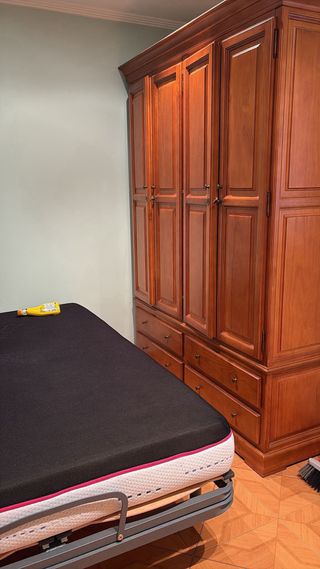 Cama electrica Articulada 135cm Somier y Colchón