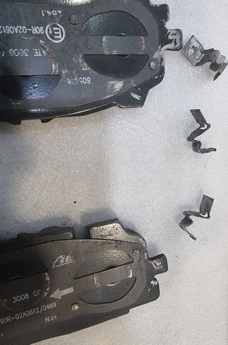 Pastillas Freno delanteras Ate Continental 4 unida