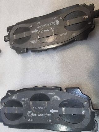 Pastillas Freno delanteras Ate Continental 4 unida