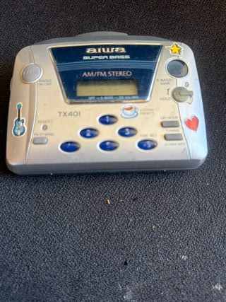 Aiwa TX401 AM/FM Stereo Cassette Player