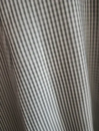 Pantalón Zara Cuadros Blanco y Negro