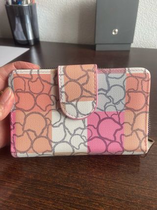 Billetero estampado IMITACIÓN tous