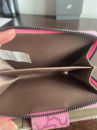 Billetero estampado IMITACIÓN tous