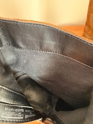 Botines ante Zara Marrones