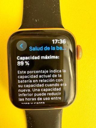 Apple Watch Series 3 Negro/Dorado