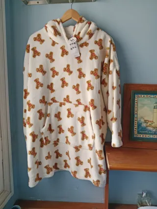 Jersey Snuddie Mujer Talla S/M Oso