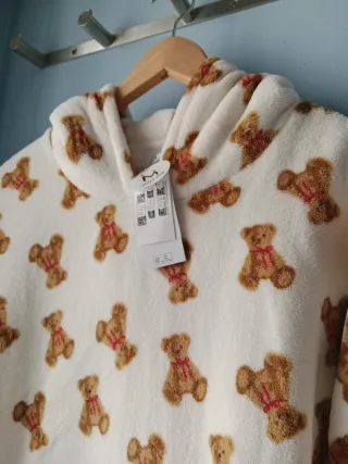 Jersey Snuddie Mujer Talla S/M Oso