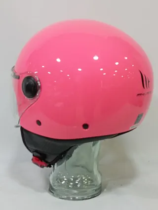 Casco Jet Rosa