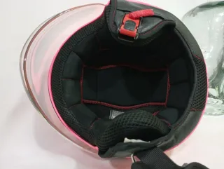 Casco Jet Rosa